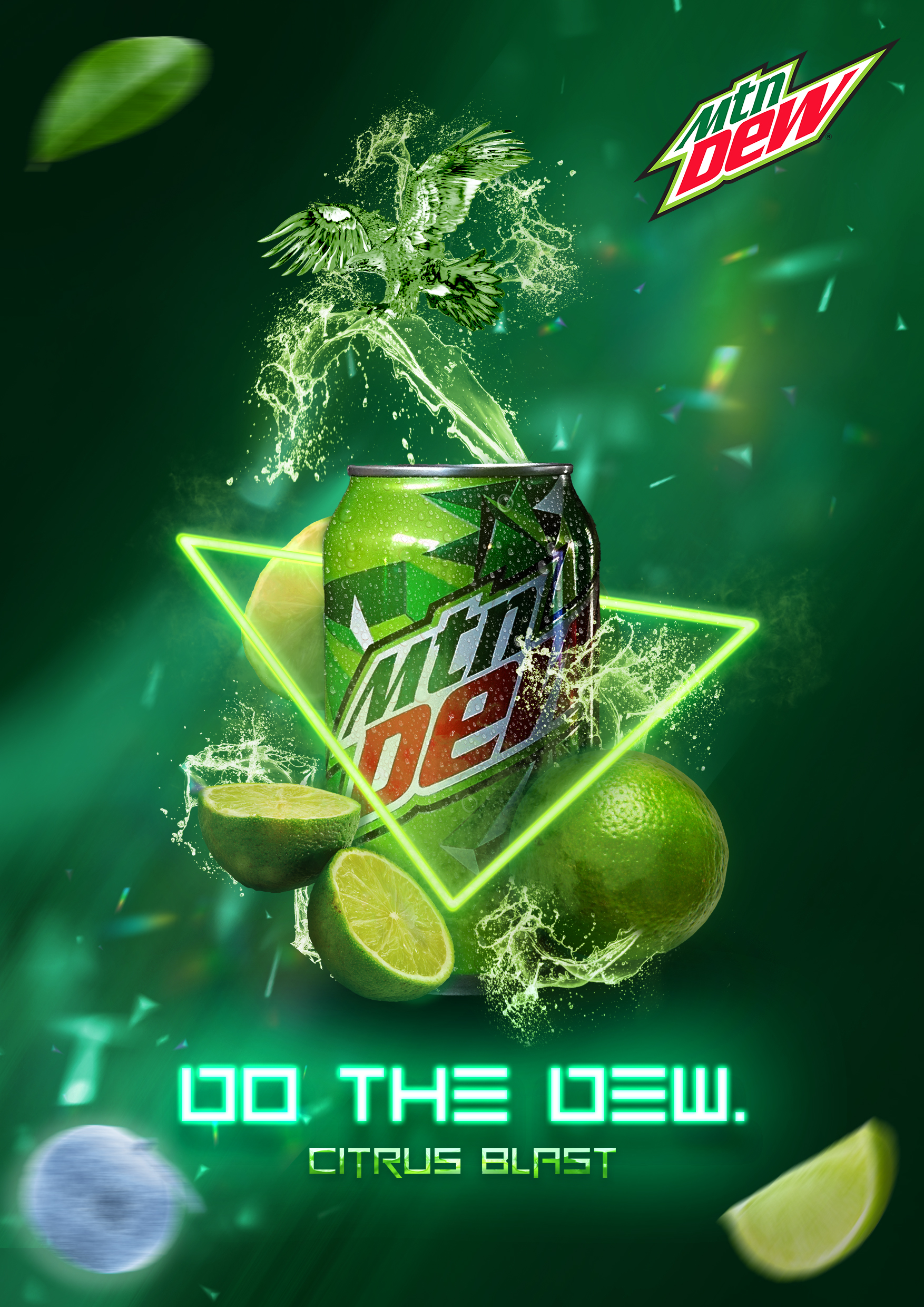 Mountain Dew Ad Poster